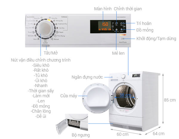 Mua máy sấy quần áo loại nào tốt?