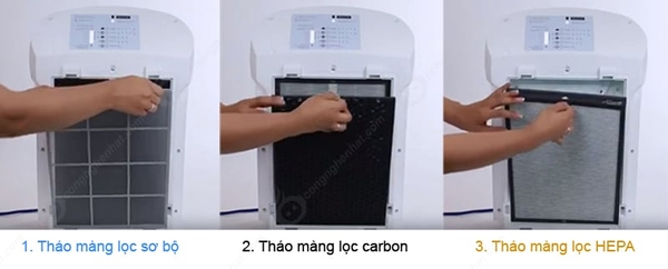 Cách vệ sinh máy lọc không khí