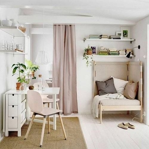 Tinh tế mà không kém phần sang trọng với các vật dụng nội thất phù hợp với không gian nhỏ