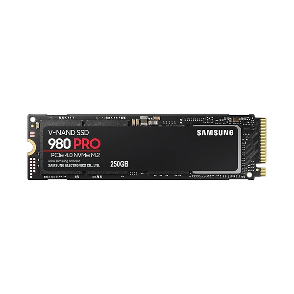 SSD Samsung 980 Pro 250GB PCIe Gen 4.0 x4 NVMe V-NAND M.2 2280 MZ-V8P250BW