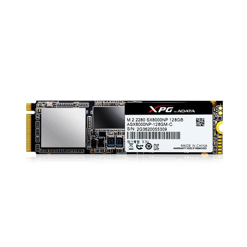 SSD Adata XPG SX8000 PCIe Gen3x4 NVMe M.2 2280 128GB