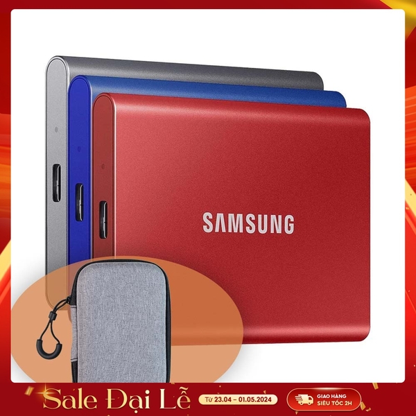 Ổ cứng di động SSD 2TB Samsung T7 1050MB/s MU-PC2T0