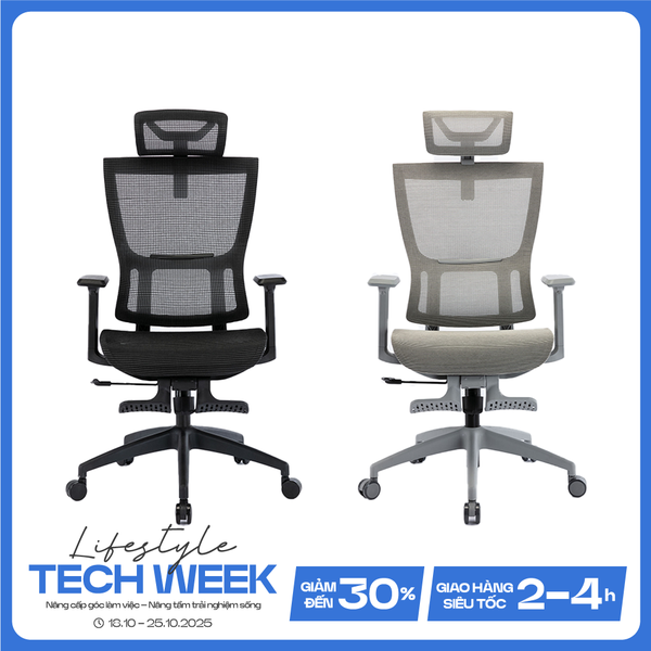 Ghế công thái học WARRIOR HERO Series WEC504