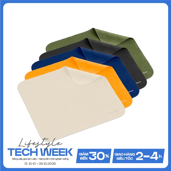 Bộ 5 khăn lau HyperWork Microfiber CC01