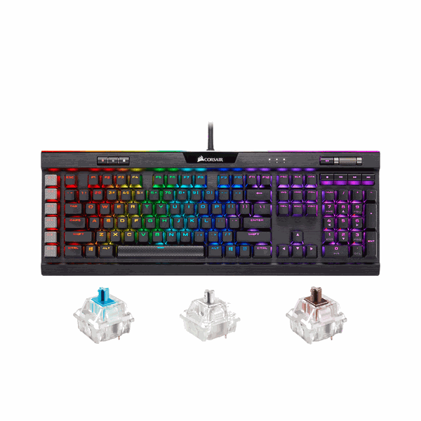 Bàn phím cơ Corsair K95 Platinum XT RGB MX BLUE/MX BROWN/MX SPEED