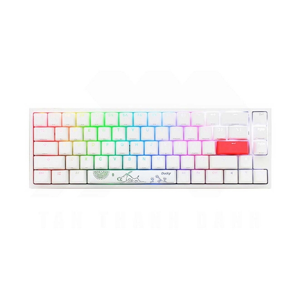 Bàn phím cơ DUCKY One 2 SF Pure White RGB