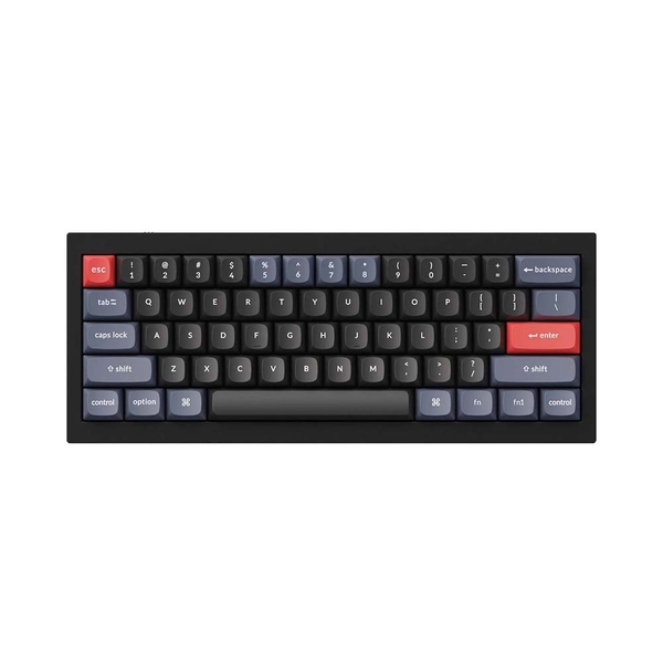 Bàn phím cơ Keychron Q4 Full Assembled Black Gateron G Pro Red Q4-C1