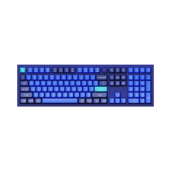 Bàn phím cơ Keychron Q6 Full Assembled Knob Navy Blue Gateron G Pro Brown Q6-O3