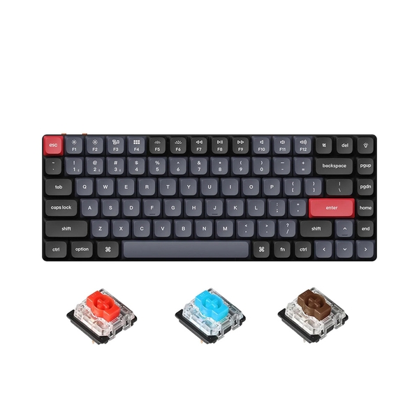 Bàn phím cơ không dây Keychron K3 Pro RGB HotSwap Gateron Low Profile Switch Red / Blue / Brown