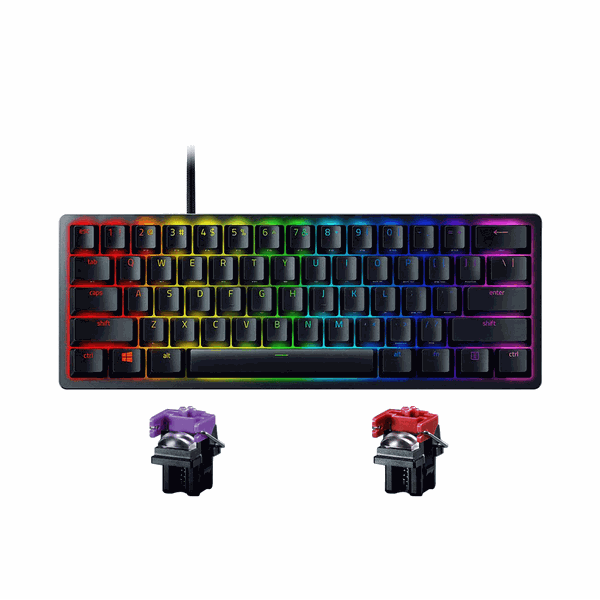 Bàn phím cơ Razer Huntsman Mini Black Razer Clicky Optical / Linear Optical