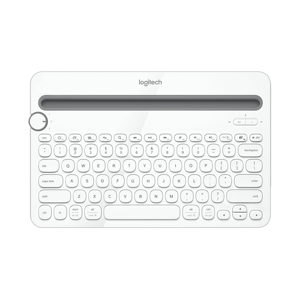 Bàn phím Không dây Logitech K480 White Multi-Device 920-006381