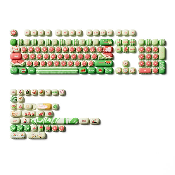 Bộ Keycap Akko Watermelon PBT Dyesub MOG Profile