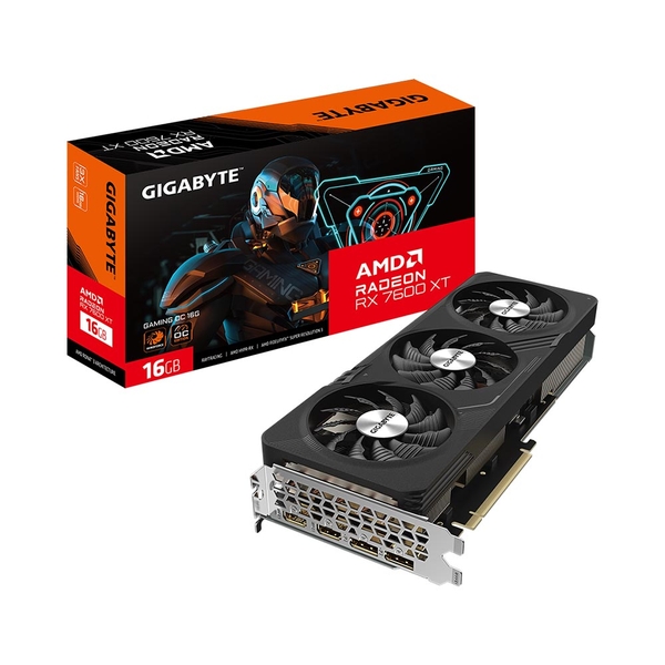 VGA Gigabyte Radeon RX 7600 XT GAMING OC 16G GDDR6 GV-R76XTGAMING OC-16GD