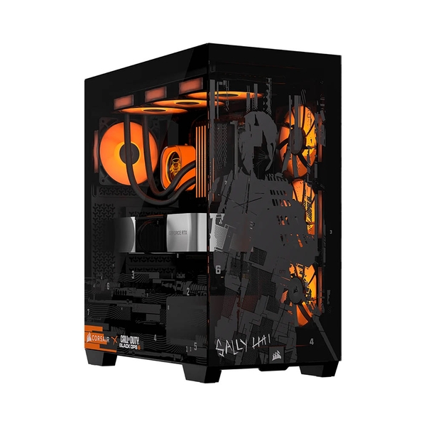 Case máy tính Corsair 3500X CALL OF DUTY BLACK OPS 6 EDITION LIMITED CC-9011276-COD