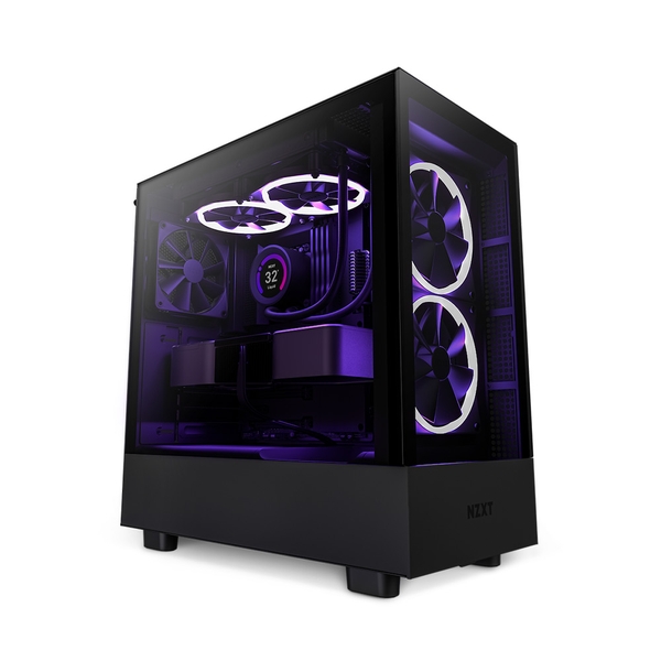 Case máy tính NZXT H5 Elite Black CC-H51EB-01