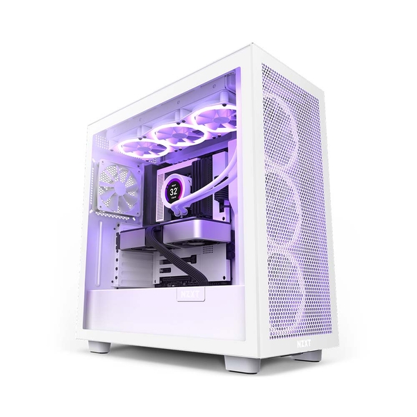 Case máy tính NZXT H7 Flow White CM-H71FW-01