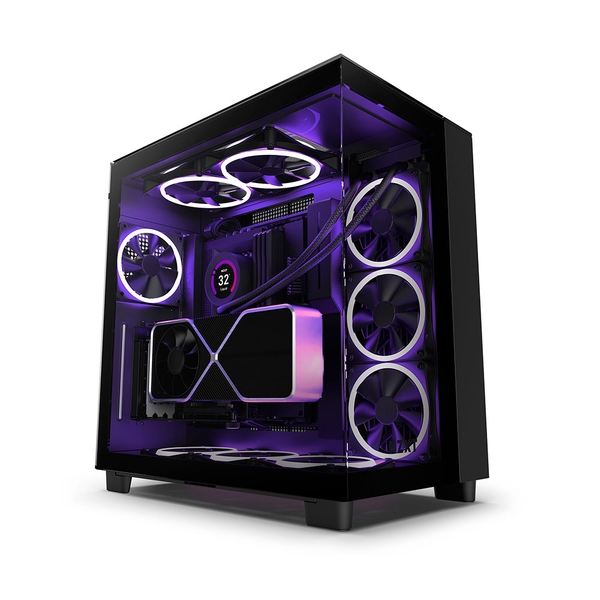 Case máy tính NZXT H9 Elite Black CM-H91EB-01