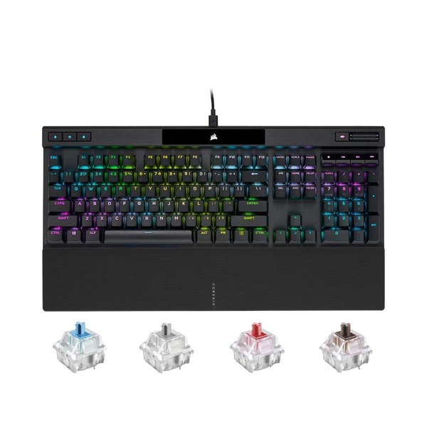 Bàn phím cơ Corsair K70 PRO BLK RGB MX RED/MX BLUE/MX BROWN/MX SPEED