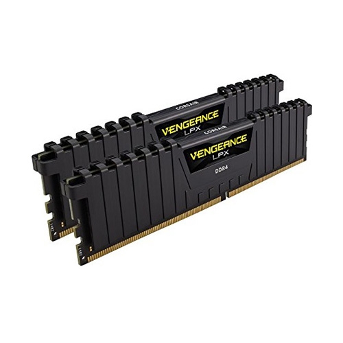 Ram PC Corsair Vengeance DDR4 2400MHz LPX 32GB (2x16GB)  C14 Memory Kit Black (CMK32GX4M2A2400C14)