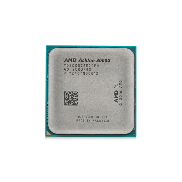 CPU AMD Athlon 3000G 3.5GHz 2 cores 4 threads 5MB YD3000C6M2OFH