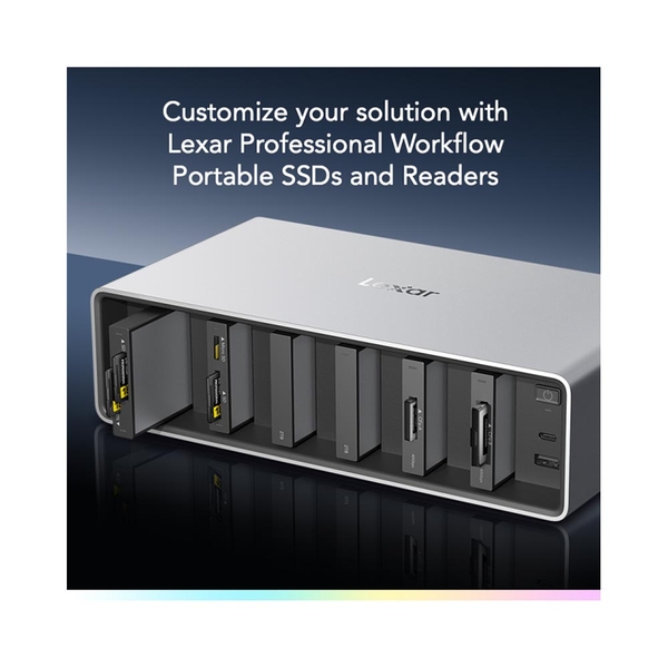 Docking Station Lexar Professional Workflow WF800 All-in-One 6-Bay ...
