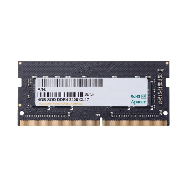 Ram Laptop Apacer DDR4 4GB Bus 2400 ES.04G2T.LFH