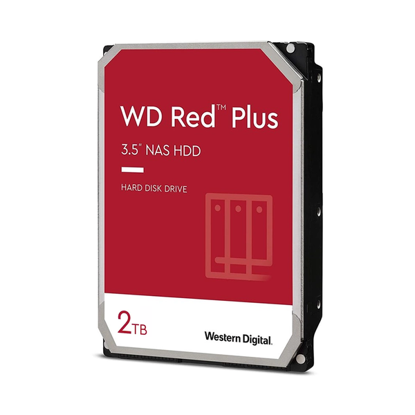 HDD WD Red Plus 2TB 3.5 inch SATA III 128MB Cache 5400RPM WD20EFZX