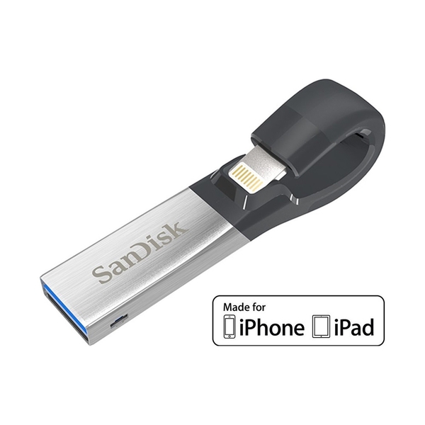 USB Sandisk iXpand OTG for Iphone Ipad 256GB SDIX30N-256G-PN6NN