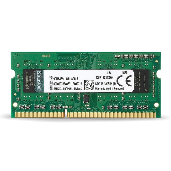 Ram Laptop Kingston DDR3 8GB Bus 1600 SODIMM 1.5v KVR16S11/8