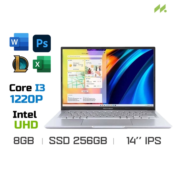 Laptop Asus Vivobook 14X A1403ZA-LY072W (i3-1220P, UHD Graphics, Ram 8GB, SSD 256GB, 14 Inch IPS FHD)