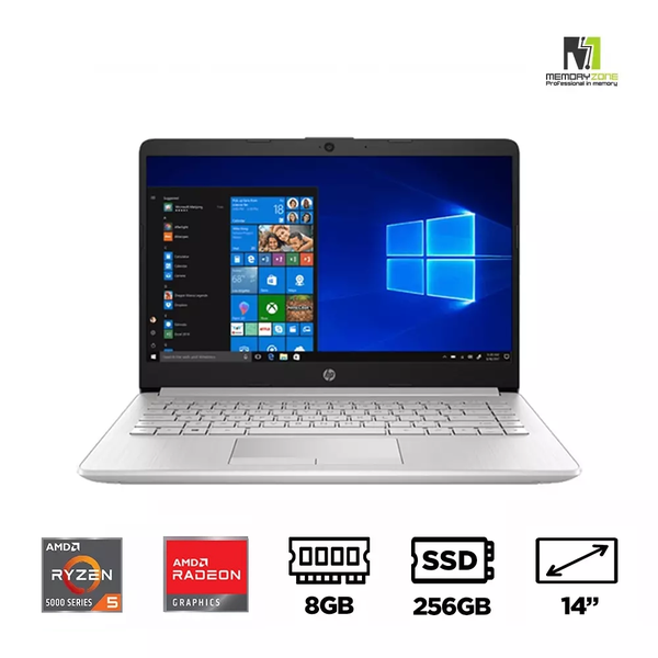 Laptop HP 14s-fq1066AU 4K0Z6PA (Ryzen 5 5500U, Radeon Graphics, Ram 8GB DDR4, SSD 256GB, 14 Inch Micro-egde HD)