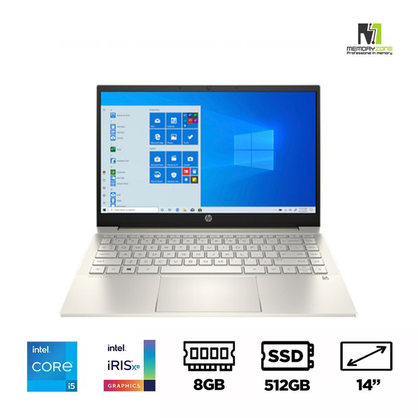 Laptop HP Pavilion 14-dv0510TU 46L79PA (i5-1135G7, Iris Xe Graphics, Ram 8GB, SSD 512GB, 14 Inch IPS FHD)