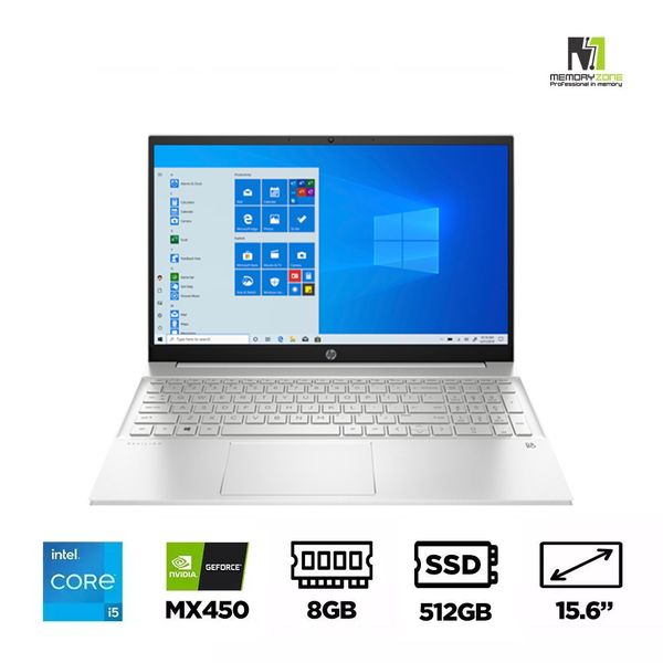 Laptop HP Pavilion 15-eg0506TX 46M05PA (i5-1135G7, MX450 2GB, Ram 8GB DDR4, SSD 512GB, 15.6 Inch IPS FHD)