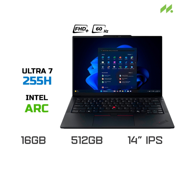 Laptop Lenovo ThinkPad E14 Gen 7 21SX002SVA (Ultra 7 255H, Arc Graphics, RAM 16GB DDR5, SSD 512GB, 14 Inch IPS WUXGA 60Hz)