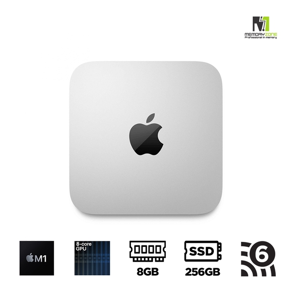 Mac Mini M1 2020 MGNR3SA/A (Apple M1, 8-Cores GPU, Ram 8GB, SSD 256GB)