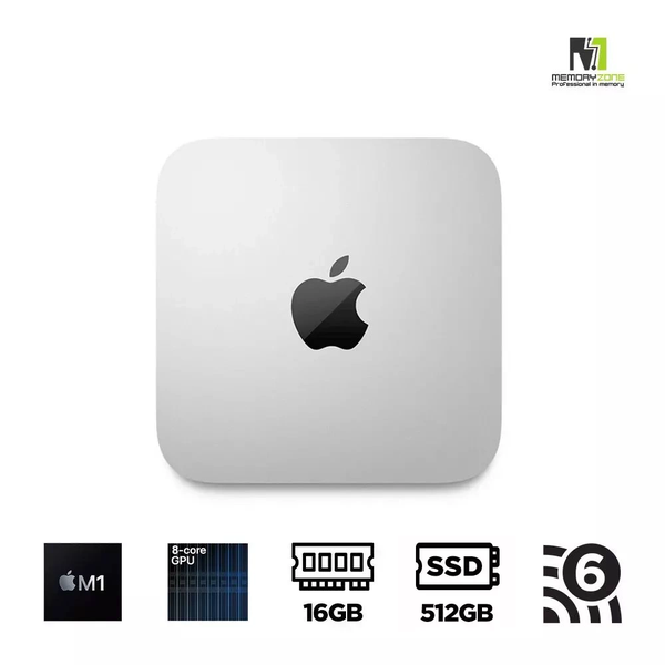 Mac Mini M1 Z12P000HK (Apple M1, 8-Cores GPU, Ram 16GB, SSD 512GB)