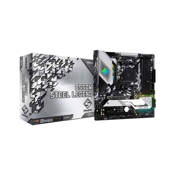 Mainboard PC ASRock B550M Steel Legend