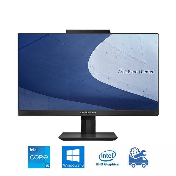 Máy tính All In One ASUS ExpertCenter E5 22 Inch IPS E5202WHAK-BA045T (i5-11500B, UHD Graphics, Ram 8GB, 512GB SSD, Windows 10 64-bit, Wireless Keyboard & Mouse)