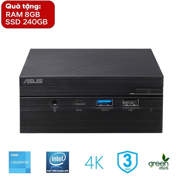 Máy tính Asus Mini PC PN40 Celeron J4025 PN40-BBC910MV