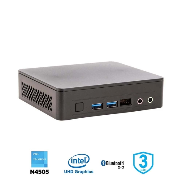 Máy tính Mini PC Intel NUC 11 Essential Kit Atlas Canyon Celeron N4505 MB-BNUC11ATKC20000