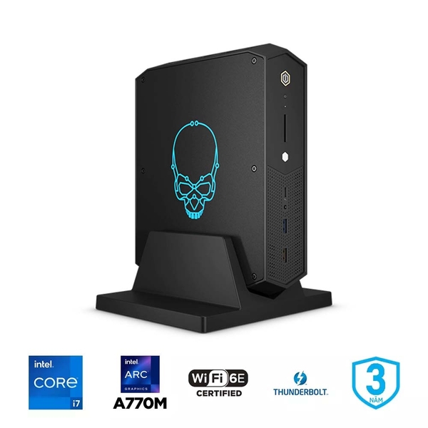 Máy tính Mini PC Intel NUC 12 Enthusiast Kit Serpent Canyon i7-12700H MB-RNUC12SNKI72000