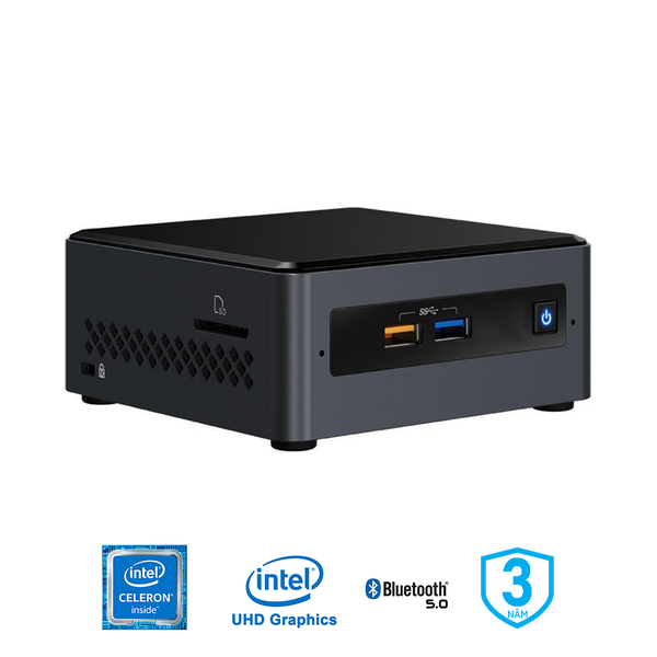 Máy tính Mini PC Intel NUC June Canyon Celeron J4025 BOXNUC7CJYHN