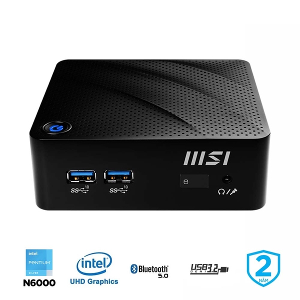 Máy tính Mini PC MSI Cubi N Pentium N6000 JSL-013BVN-BN6000XX