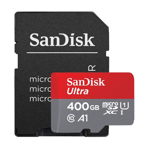 Thẻ nhớ MicroSDXC SanDisk Ultra A1 400GB 100MB/s SDSQUAR-400G-GN6MA