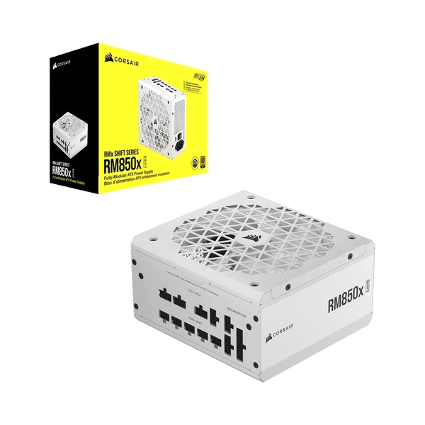 Nguồn máy tính Corsair RM850x Shift White 850W 80 Plus Gold CP