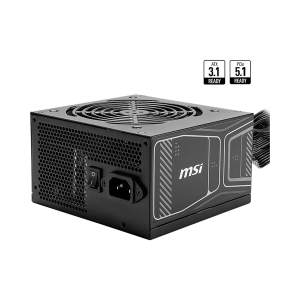 Nguồn máy tính MSI MAG A850GN ATX 3.1 PCIe 5.1 850W 80 Plus Gold