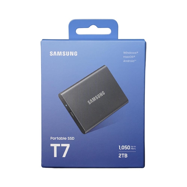 Ổ cứng di động SSD 1TB Samsung T7 1050MB/s MU-PC1T0