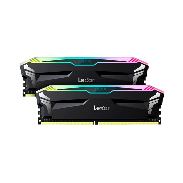 Ram PC Lexar ARES RGB Black 16GB 3600MHz DDR4 (2x8GB) LD4BU008G-R3600GDLA