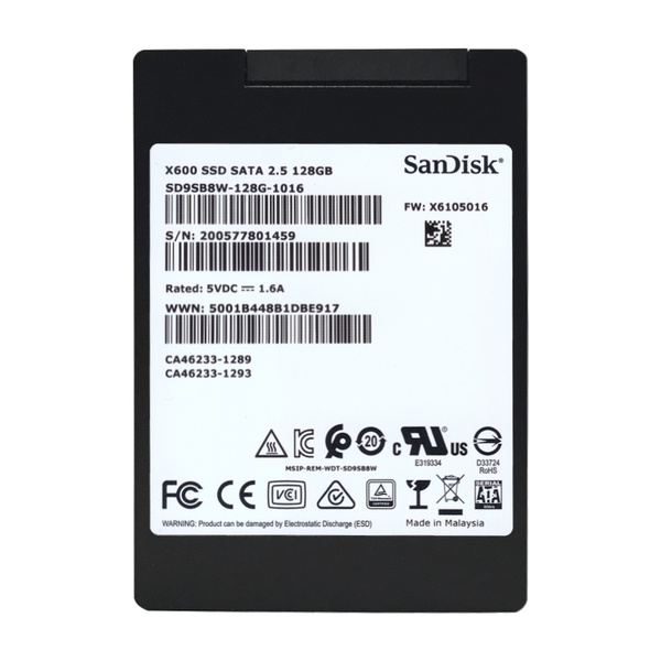SSD Sandisk X600 3D-NAND SATA III 2.5 inch 128GB SD9SB8W-128G-1016 (OEM no box)