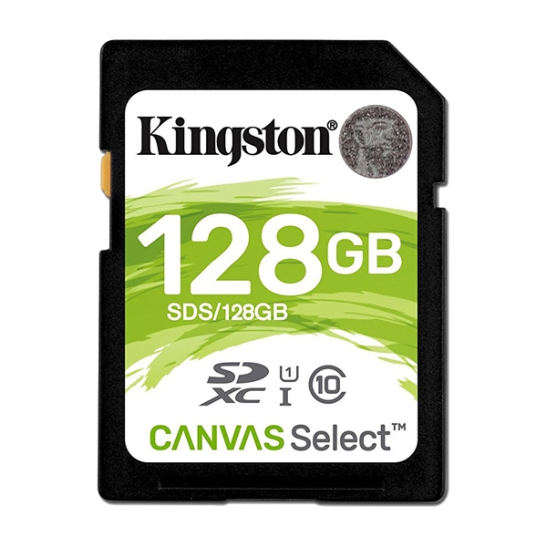 Thẻ nhớ SDXC Kingston Canvas Select 128GB Class 10 U1 SDS/128GB